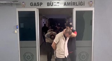 İş insanını tabancayla tehdit ve gasba 6 tutuklama