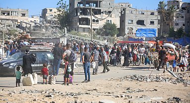 İsrail'den 'güvenli bölge' olarak açıkladığı El- Mevasi'ye tahliye emri