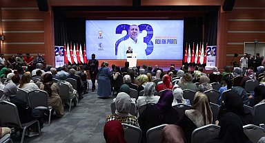 İstanbul - AK Parti'nin 23. kuruluş yıldönümünde il başkanlığında tören
