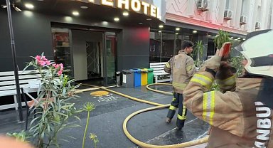 İstanbul-Avcılar'da otelde yangın