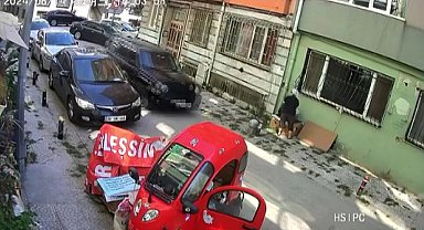 İSTANBUL - Bakırköy'de otomobille kediyi ezdi; umursamadan evine gitti