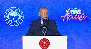 İstanbul - Erdoğan: Sürdürülebilir balıkçılık için bereketli denizlerimizi korumamız gerekiyor -1
