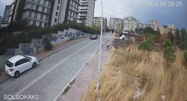 İstanbul - Esenyurt'ta kapkaç kamerada