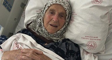 İstanbul-Eyüpsultan'da kiracısı tarafından düşürülerek kalçası kırılan 101 yaşındaki kadın hastanelik oldu