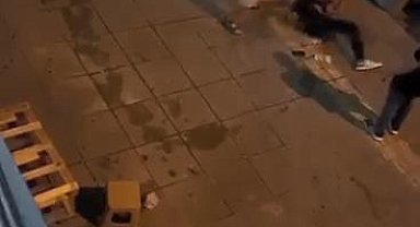 İstanbul - Gaziosmanpaşa'da sopayla öldüresiye dayak kamerada