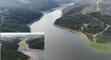 İstanbul-İstanbul'daki barajların doluluk oranı yüzde 54.52'ye düştü