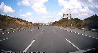 İstanbul - Kabin amirinin öldüğü motosiklet kazasının kamera görüntüleri ortaya çıktı