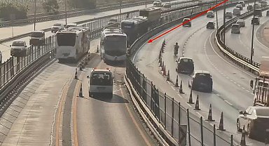 İstanbul - Metrobüs kazasıyla ilgili açıklama: Kazanın sebebi şoförün uyarı işaretlerini geç fark etmesi