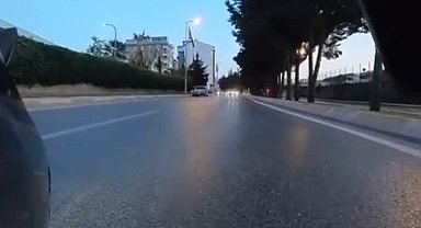 İstanbul - Sancaktepe'de kaza: Savrulan motosiklet kamerası kaydetti