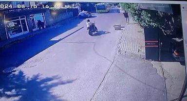İstanbul - Sarıyer'de İETT otobüsü motosikletliye çarptı