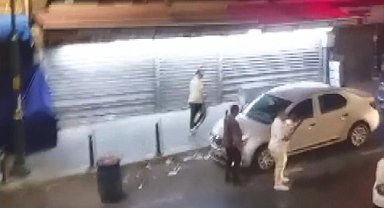 İstanbul - Şişli'de silahlı kavga kamerada