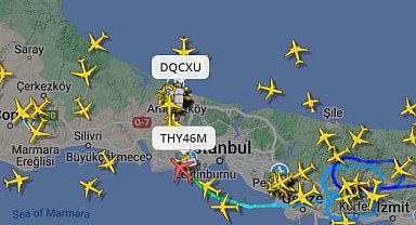 İstanbul - Uçaklar CB bulutları nedeniyle havada tur atıyor