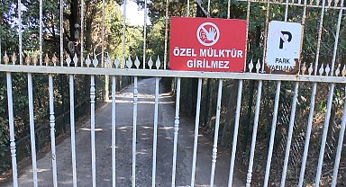 İstanbul - Vaniköy'de orman içindeki villa inşaatında inceleme - 1