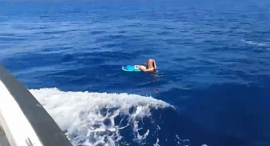 İzinli çıktığı cezaevine dönmedi, yüzerek Meis Adası'na kaçarken yakalandı