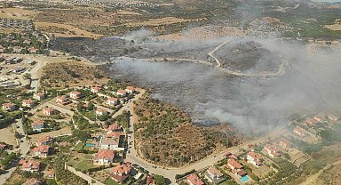İzmir'de orman yangını