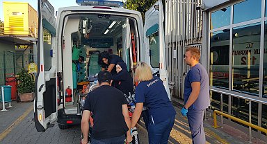 İzmit'te tramvayın çarptığı yaya öldü; kaza kamerada