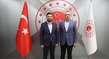 Kağıthane Belediye Başkanı Öztekin'den, Çevre, Şehircilik ve İklim Değişikliği İl Müdürü Batur'a ziyaret