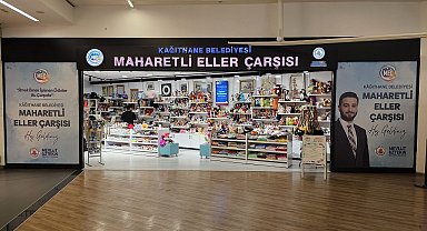 Kağıthane'deki Maharetli Eller Çarşısı yoğun ilgi görüyor