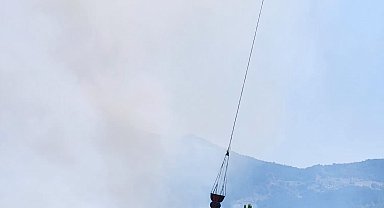 Karabük'teki orman yangınına müdahale sürüyor