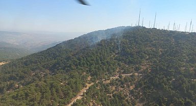 Karşıyaka'daki yangın kontrol altında