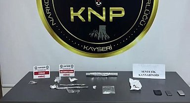 Kayseri'de uyuşturucu operasyonu: 3 gözaltı
