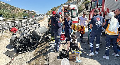 Kaza sonrası diğer sürücüyü boynundan bıçakladı
