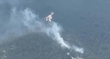 Kazdağları'nda orman yangını