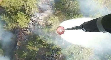 Kazdağları'nda orman yangını