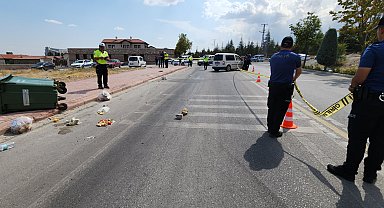 Kediye çarpmamak için manevra yaptı, kullandığı araç kadına çarptı