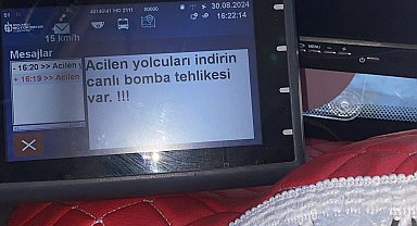 Kocaeli'de otobüslerde 'Acilen yolcuları indirin canlı bomba tehlikesi var' mesajı panik yarattı