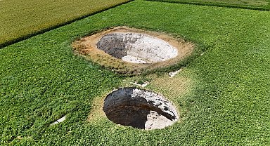 Konya'da, yayla evleri için obruk riski