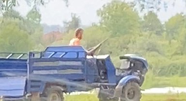 Köpeği tüfekle öldürdü, gözaltına alındı