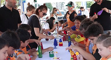 Küçükçekmece'de çocuklar 'Sokakta Oyun Var' etkinliğinde buluştu