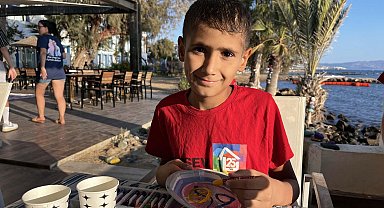 Lösemiyi yenip depreme yakalanan Ramazan, Bodrum'da moral buldu