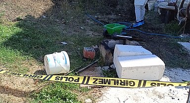 Maki yangınında 15 dönüm alan zarar gördü