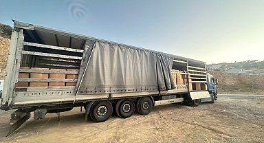 Malatya'da 4,5 ton kaçak tütün ele geçirildi