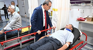 Malatya'da yolcu otobüsü devrildi; 3'ü ağır 26 yaralı