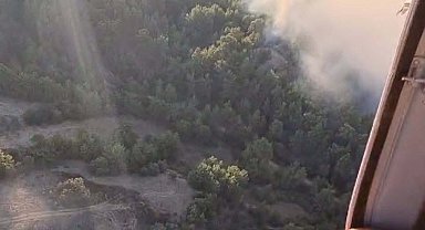 Manisa'daki orman yangınında 2'nci gün