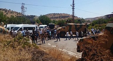 Mardin'de kırsal mahallede 'elektrik sayacı' gerginliği