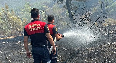 Marmaris'te orman yangını