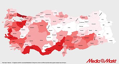 MediaMarkt 'Türkiye'nin Isı Haritası'nı yayınladı: Klima satışları 3 kattan fazla arttı