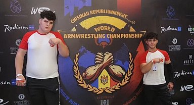 Mersinli sporcudan Dünya Bilek Güreşi Şampiyonası'nda büyük başarı