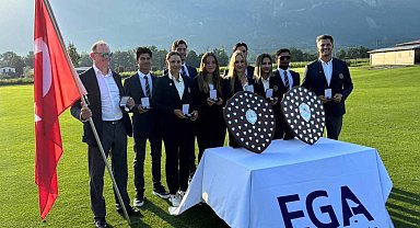 Milli golfçüler Avrupa'da şampiyon oldu