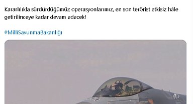 MSB: 8 PKK'lı terörist etkisiz hale getirildi