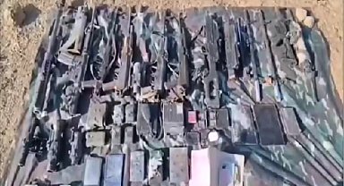 MSB: Pençe-Kilit operasyonu bölgesinde çok sayıda silah ele geçirildi