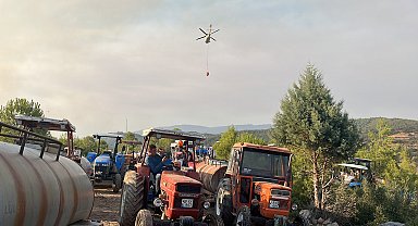 Muğla'nın 2 ilçesinde orman yangını