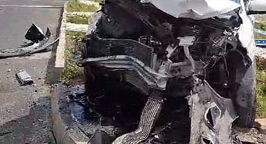 Nevşehir'de iki otomobil çarpıştı: 5 yaralı