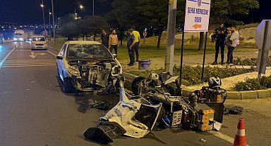 Nevşehir'de otomobil ile motosiklet çarpıştı: 2'si Rus turist, 3 yaralı