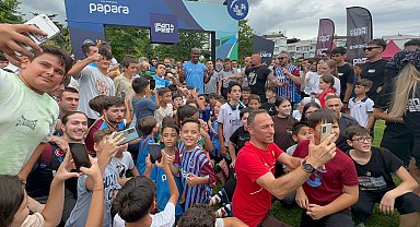 Nwakaeme'ye Trabzon Fan Fest'te yoğun ilgi