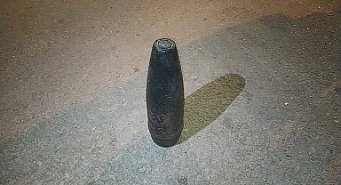 Oğlu ihbar etti; evinde 1'incü Dünya Savaşı'ndan kaldığı değerlendirilen mühimmat bulundu